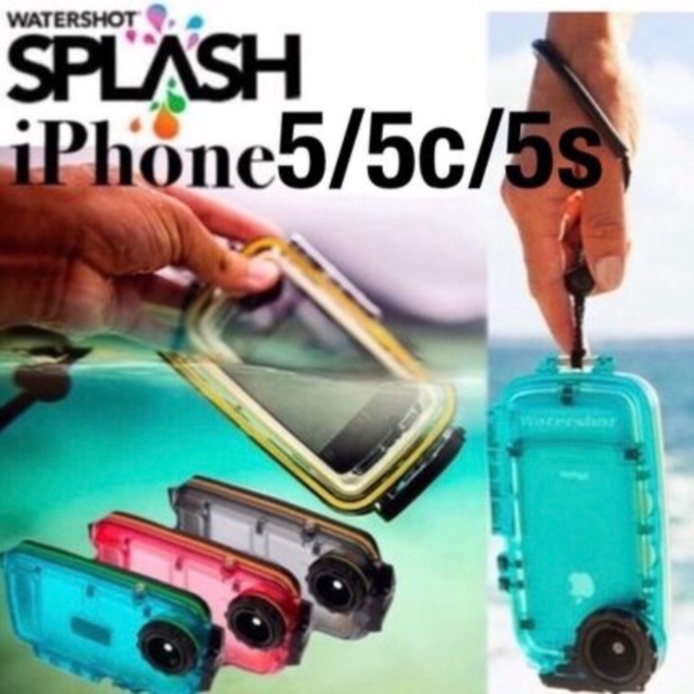 Watershot splash iPhone case